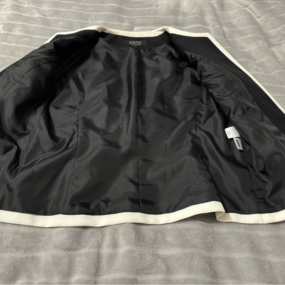 Kasper Women’s Black and White Blazer Size 8 - Picture 4 of 10